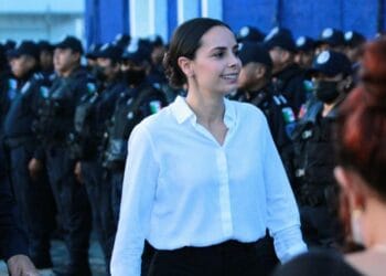 Asume Ana Patricia Peralta de la Peña mando de Seguridad Pública en Benito Juárez