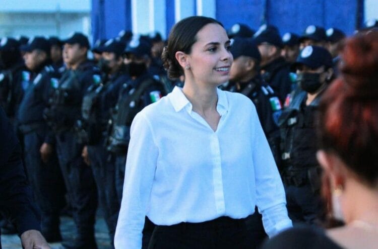 Asume Ana Patricia Peralta de la Peña mando de Seguridad Pública en Benito Juárez