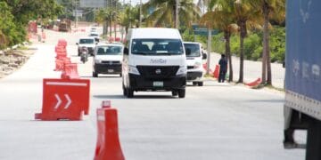 Abren circulación en primer tramo rehabilitado del Boulevard Colosio