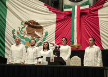 Histórica toma de protesta de Mara Lezama como primera gobernadora de Quintana Roo