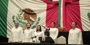 Histórica toma de protesta de Mara Lezama como primera gobernadora de Quintana Roo