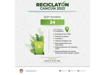 Invita gobierno de Benito Juárez a participar en Reciclatón