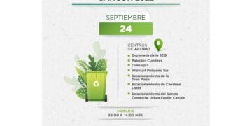 Invita gobierno de Benito Juárez a participar en Reciclatón