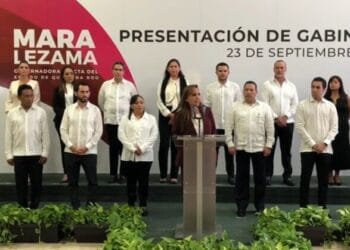 Presenta Mara Lezama a próximos secretarios de su gobierno