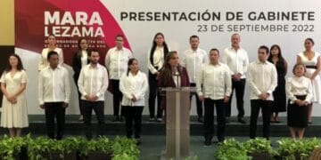 Presenta Mara Lezama a próximos secretarios de su gobierno
