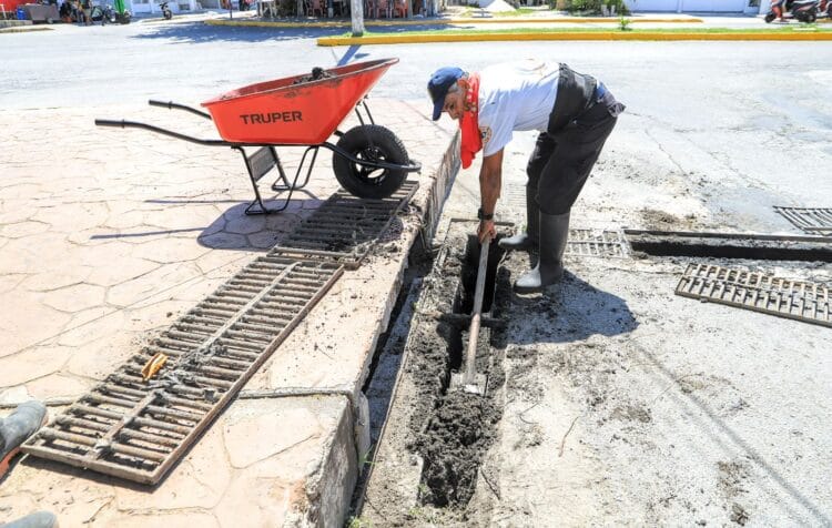 Se refuerzan acciones preventivas en Isla Mujeres ante la Tormenta Tropical “Ian”