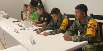Sesiona en Puerto Morelos el Comité para la Temporada de Lluvias y Ciclones Tropicales 2022