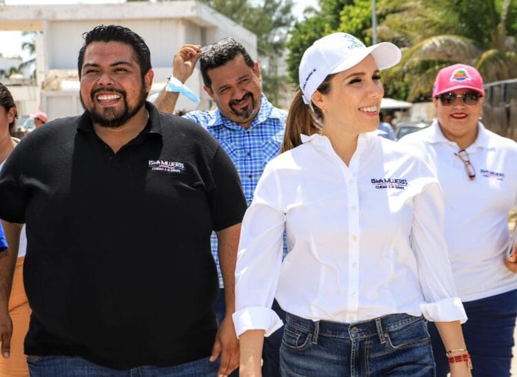 Supervisa Atenea Gómez zonas de riesgo en Isla Mujeres