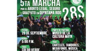 Marcharán mujeres para exigir la despenalización del aborto en Quintana Roo
