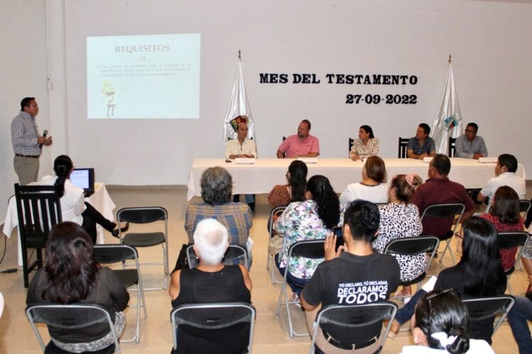 Invita Blanca Merari a portomorelenses a elaborar su testamento para heredar certeza y tranquilidad