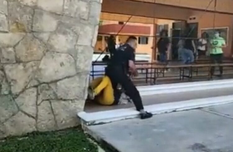 Juanita Alonso solapa la brutalidad policiaca contra la prensa en Cozumel