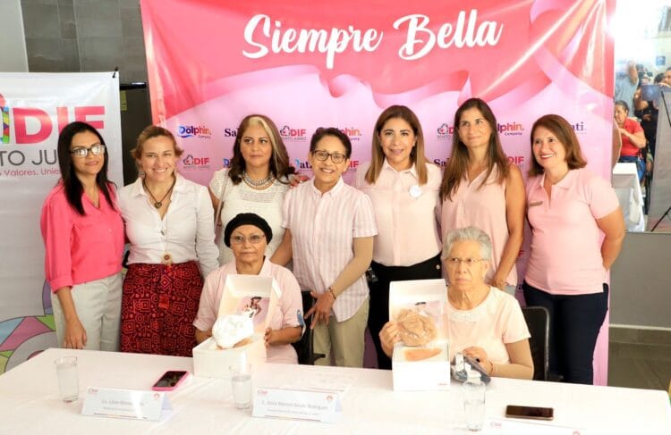Se suman The Dolphin Company y DIF Benito Juárez a campaña “Siempre Bella” de Fundación Salvati