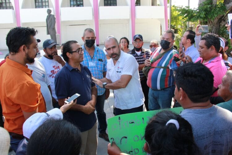 Apertura del gobierno de Benito Juárez con habitantes de zonas no municipalizadas