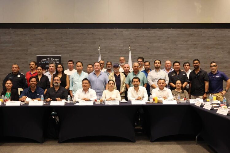 Fortalecen trabajo unido en Cancún con Asociados Náuticos