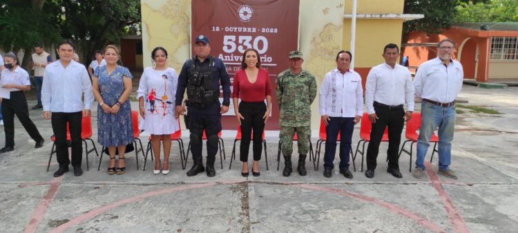 Conmemoran 530 Aniversario del Día de la Raza en Benito Juárez