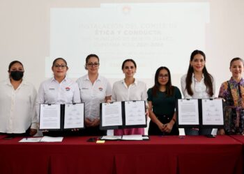 Instala Ana Patricia Peralta Comité de Ética y Conducta de Benito Juárez 2021-2024