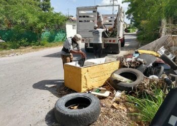 Dan a conocer fechas en octubre del programa de descacharrización en Benito Juárez
