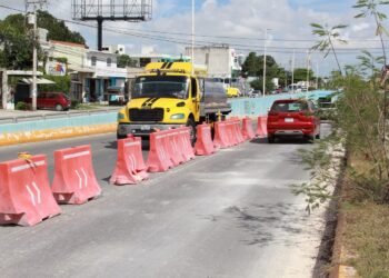 Preparan trabajos de rehabilitación en cuarto tramo del Boulevard Colosio