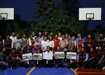 Supervisa Ana Patricia Peralta brigada integral en la Smza 27