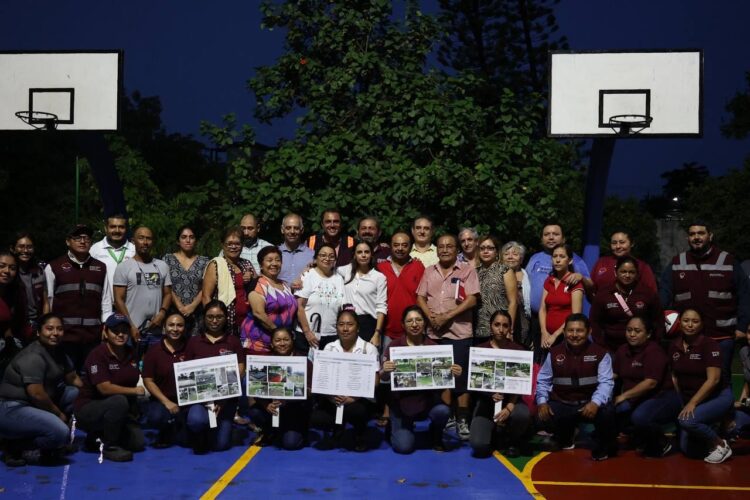 Supervisa Ana Patricia Peralta brigada integral en la Smza 27