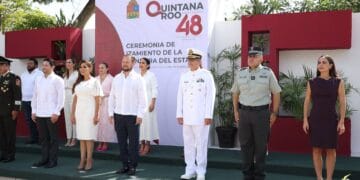 Felicita Ana Patricia Peralta a Quintana Roo por un nuevo comienzo en su 48 aniversario