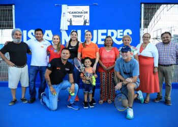 Apuesta Atenea Gómez por el deporte y activación física con la entrega de más y mejores espacios deportivos