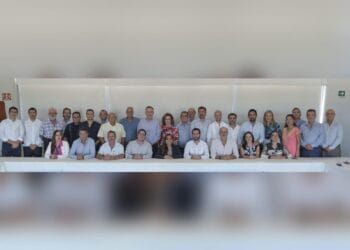 Mara Lezama invita a empresarios a construir un Nuevo Acuerdo de Bienestar