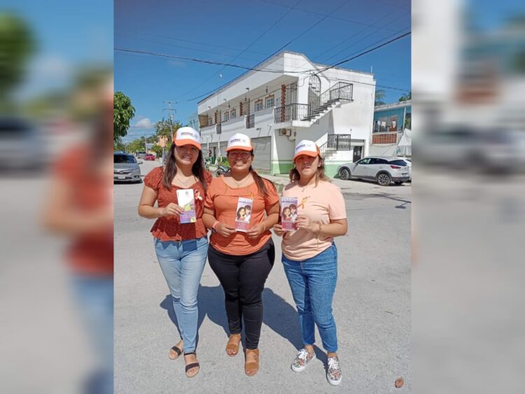 El IQM despliega actividades en todo Quintana Roo, para erradicar la violencia de género