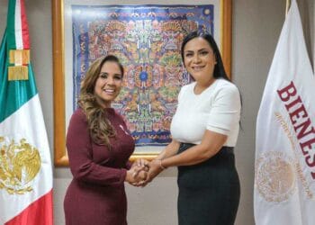 Gestiona Mara Lezama más apoyos de bienestar para Quintana Roo