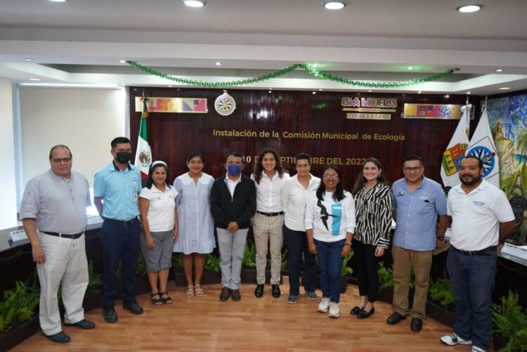 Instalan la Comisión Municipal de Ecología en Isla Mujeres