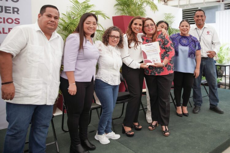 Impulsa Mara Lezama el empoderamiento de las mujeres