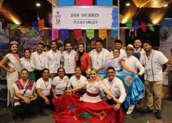 Isla Mujeres promueve sus atractivos turísticos en la cuarta edición del Tianguis de Pueblos Mágicos en Oaxaca