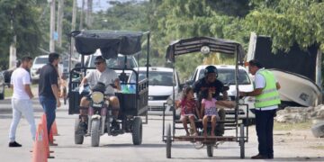 Promueven las autoridades de Puerto Morelos la seguridad vial