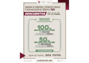 Invitan a regularizar adeudos de predial en Benito Juárez