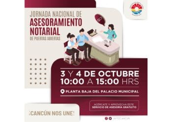 Invita gobierno de Benito Juárez a Jornada de Asesoría Notarial Gratuita