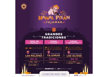Invita gobierno de Benito Juárez a celebraciones del “Hanal Pixán 2022”