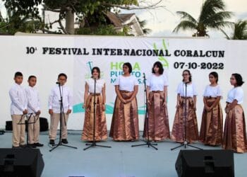 Se realiza con éxito en Puerto Morelos jornada del décimo Festival CoralCun
