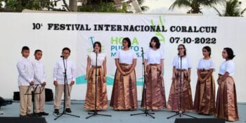 Se realiza con éxito en Puerto Morelos jornada del décimo Festival CoralCun