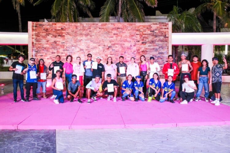 Impulsa gobierno de Atenea Gómez el talento de los jóvenes a través del Festival de Arte Urbano