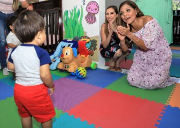 Apoya Atenea Gómez a madres trabajadoras con la apertura del CENDI “Arrecifes”
