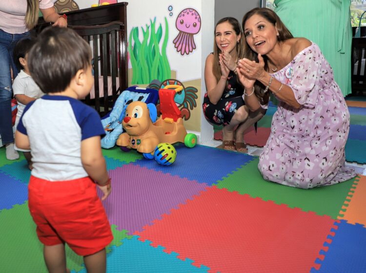 Apoya Atenea Gómez a madres trabajadoras con la apertura del CENDI “Arrecifes”