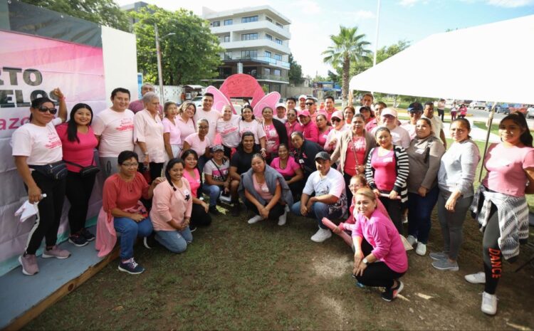 Organizan en Puerto Morelos la primera carrera con causa contra el cáncer de mama