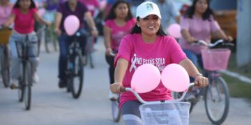 Encabeza Blanca Merari la segunda Rodada Rosa en Puerto Morelos