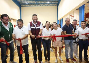 Mejoramos infraestructura para beneficio de atletas cancunenses: Ana Patricia Peralta