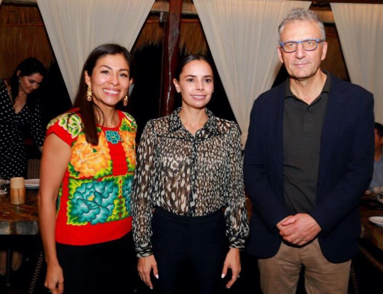 Estrecha lazos Ana Patricia Peralta con representantes de Parlamento Europeo