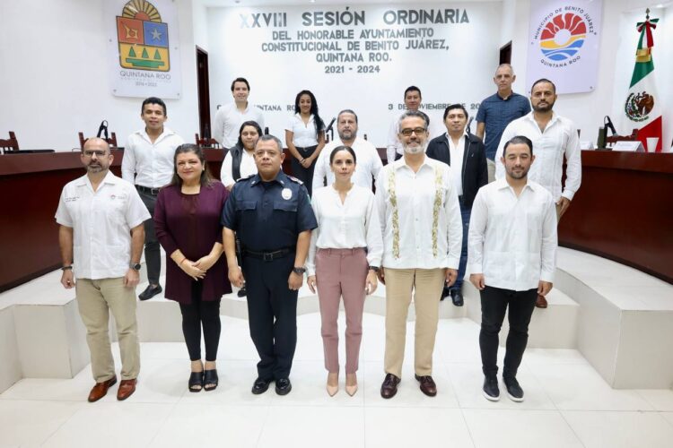 Ratifica Cabildo a secretario de Seguridad Pública y Tránsito de Benito Juárez