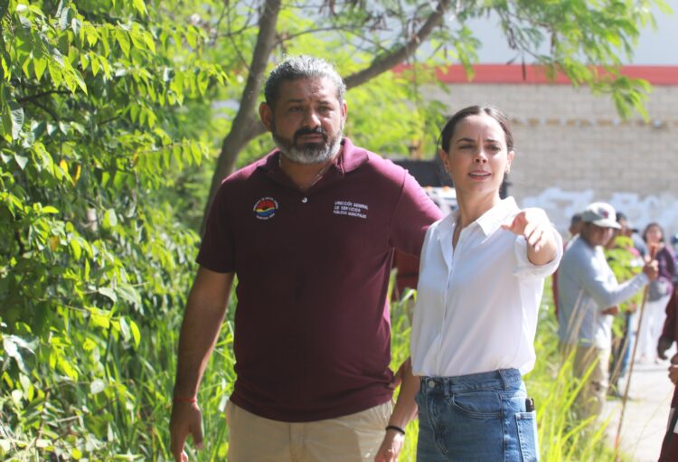 Ana Patricia Peralta pide reportar basura en áreas verdes