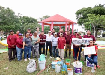 Recuperamos parques para la niñez cancunense: Ana Patricia Peralta