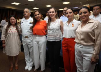 Resalta Ana Patricia Peralta labor permanente para atención de sargazo