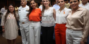 Resalta Ana Patricia Peralta labor permanente para atención de sargazo